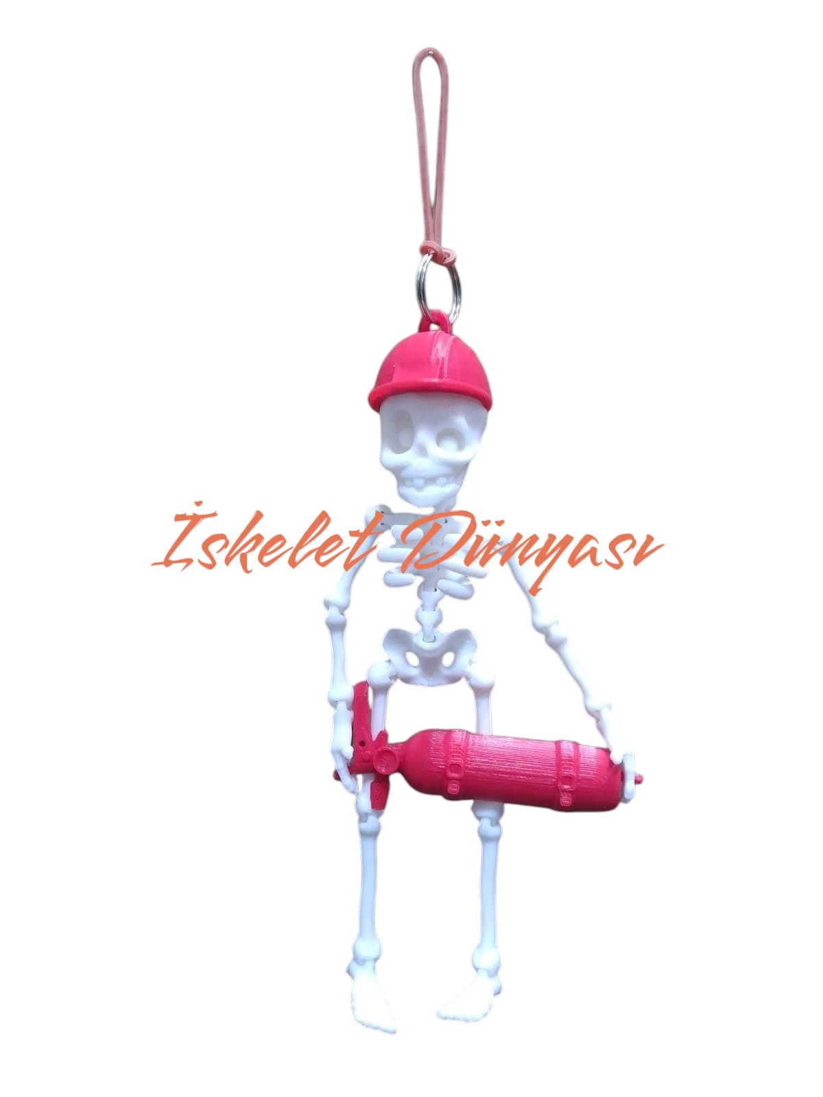 İskelet%20Dikiz%20Ayna%20Süsü%20itfaiyeci%20İroni