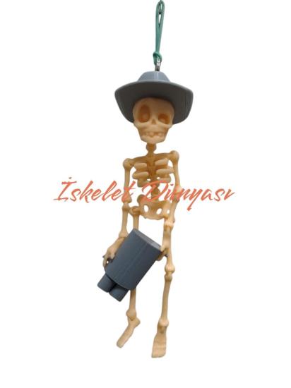 İskelet Dikiz Ayna Süsü Yeldeğirmeni	
