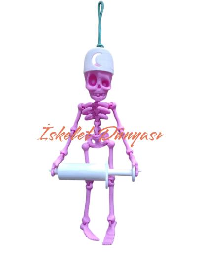 İskelet Dikiz Ayna Süsü Bayan Sağlıkçı İroni