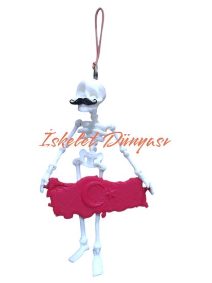 İskelet Dikiz Ayna Süsü Vatan Tutkusu 