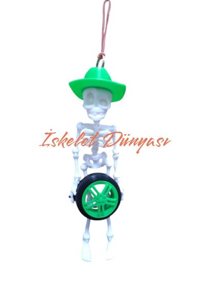 İskelet Dikiz Ayna Süsü Lastik Tunning